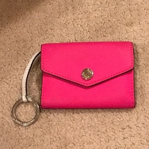 Michael Kors Key Pink Chain Wallet